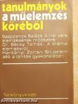 Tanulmányok a műelemzés köréből