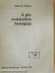 A gén molekuláris biológiája
