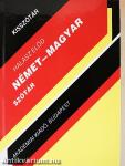 Német-magyar szótár