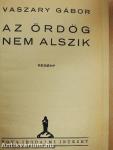 Az ördög nem alszik