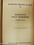 Krisztus vagy Barabbás