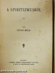 A spiritizmusról