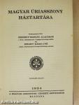 Magyar úriasszony háztartása