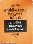Emlékezetül hagyott írások