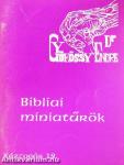 Bibliai miniatűrök