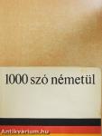 1000 szó németül
