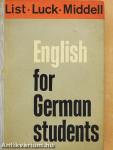 English for German Students