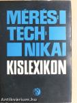 Méréstechnikai kislexikon