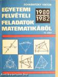Egyetemi felvételi feladatok matematikából VI.