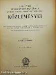 A Magyar Tudományos Akadémia Kémiai Tudományok Osztályának Közleményei