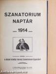 Szanatorium Naptár 1914