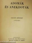 Adomák és anekdoták