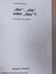 "der", "die" oder "das"?