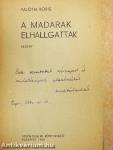A madarak elhallgattak