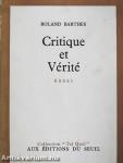 Critique et Vérité