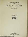 Hazai rög