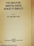 Feliratos siremlékek Szigetvárott