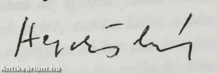 Az egyetlen út (dedikált példány)