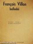 Francois Villon balladái Faludy György átköltésében