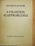A filozófia alapproblémái
