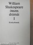 William Shakespeare összes drámái I-IV.