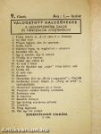Válogatott dalszövegek 9.