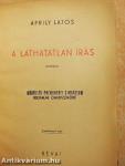 A láthatatlan írás