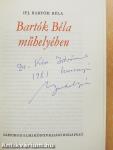 Bartók Béla műhelyében (dedikált példány)