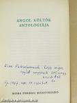 Angol költők antológiája