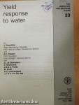 Yield response to water