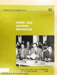 Water use seminar, Damascus