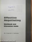Effective Negotiating