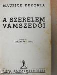 A szerelem vámszedői