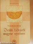 Deáki bötüről magyar nyelvre