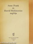 Anne Frank és Dawid Rubinowicz naplója