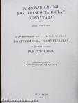 Bakteriologia, immunitástan, parazitologia