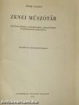 Zenei műszótár