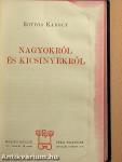 Nagyokról és kicsinyekről