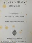Tompa Mihály munkái I.