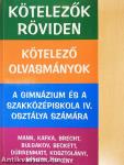 Kötelező olvasmányok