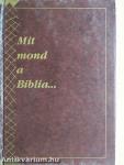 Mit mond a Biblia...
