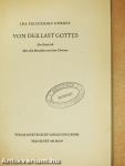 Von der Last Gottes
