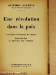 Une révolution dans la paix