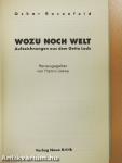 Wozu Noch Welt