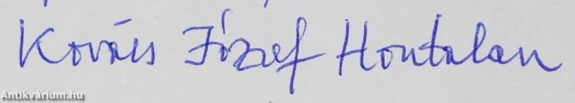 Sziklagrafikák (dedikált példány)