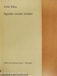 Egyetlen mondat törökül