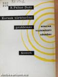 Korunk történelmi problémái