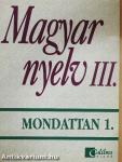 Magyar nyelv III.