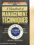 A Handbook of Management Techniques