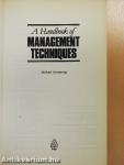 A Handbook of Management Techniques